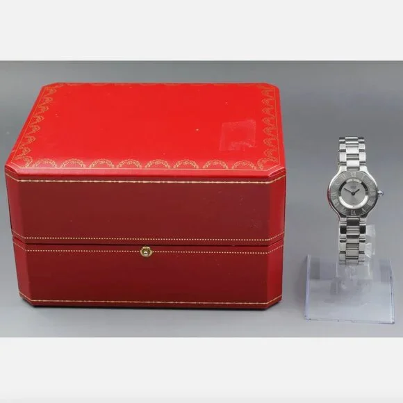 Cartier Accessories Cartier Silver Ladies Switzerland 3mm